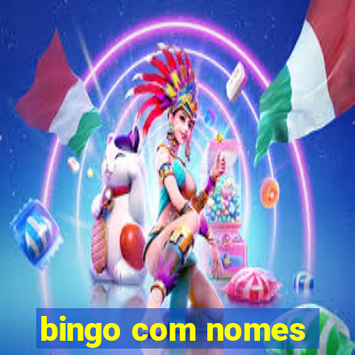 bingo com nomes